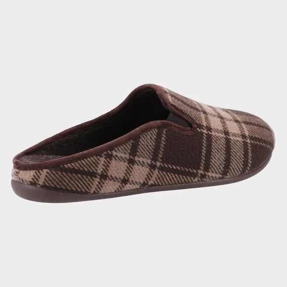 Cotswold Mens Syde Slippers / Brown - Picture 3 of 5